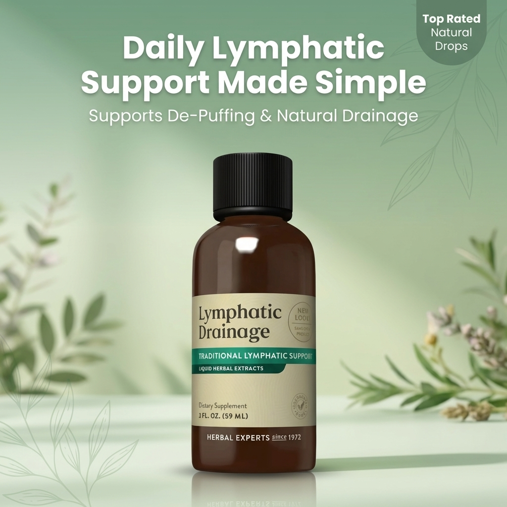 Lymphatic Drainage Support For Men