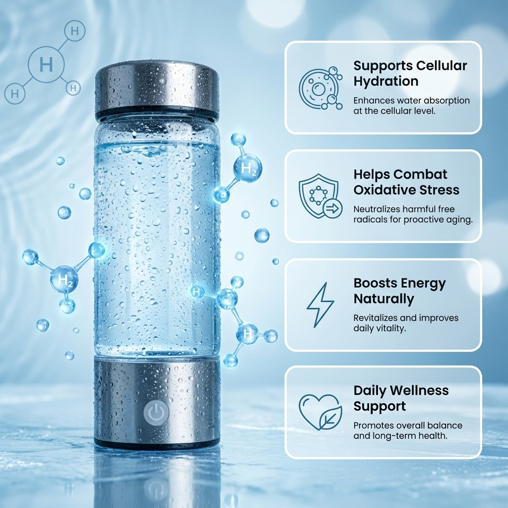 HydroGo® Hydrogen Water Bottle 2x Bundle